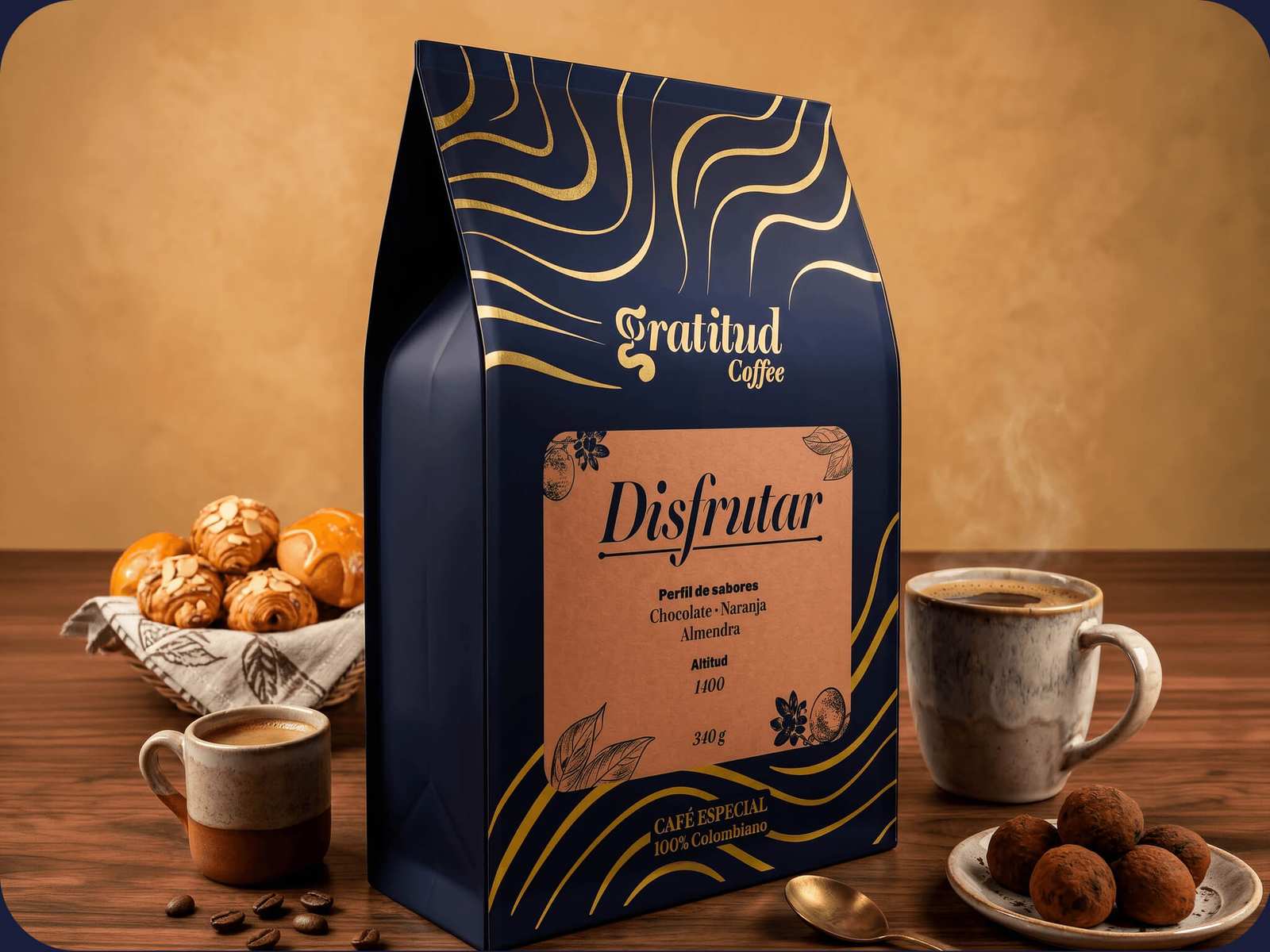 Disfrutar de Gratitud Coffee